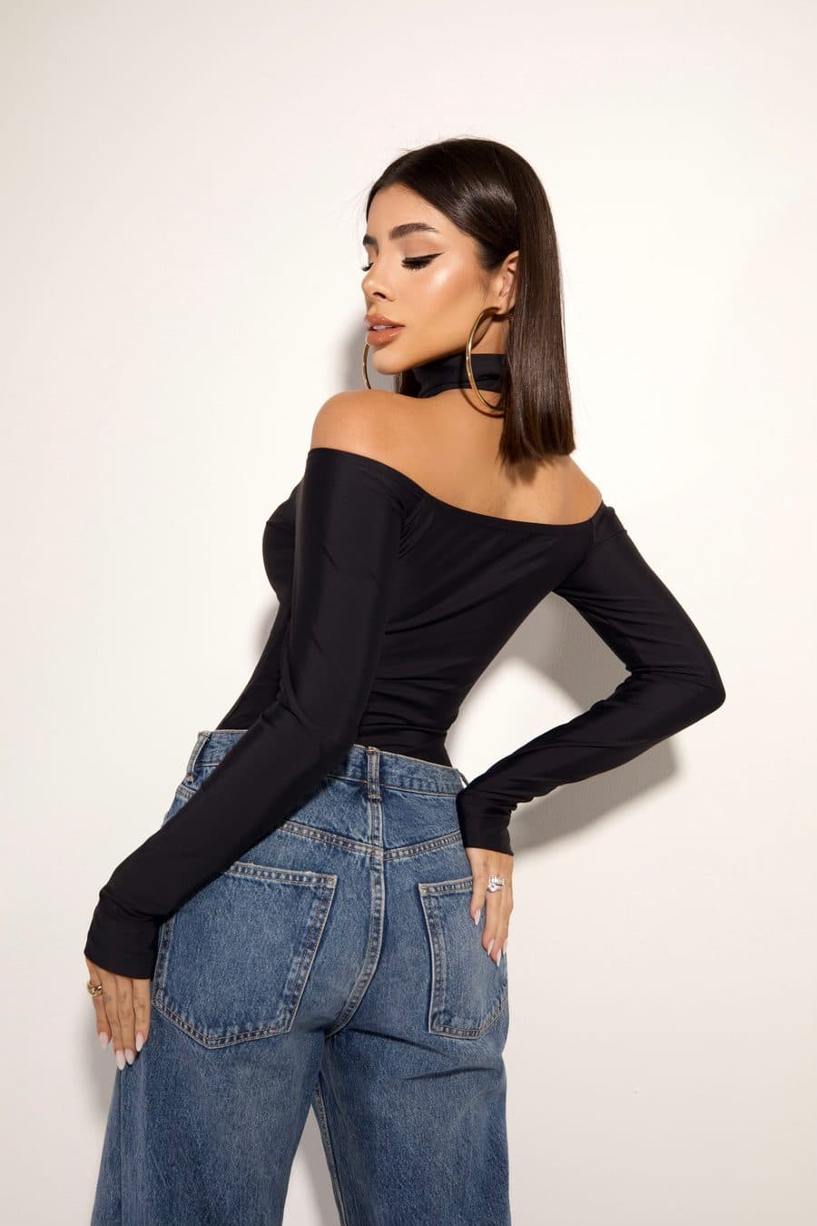Body Silvia Ombro a Ombro Gola Alta 5