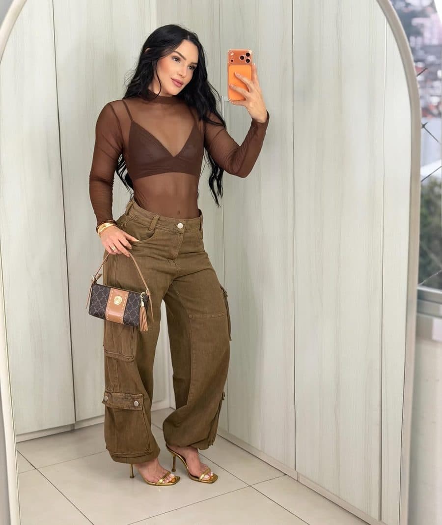 Calça Jeans Bootcut Sage