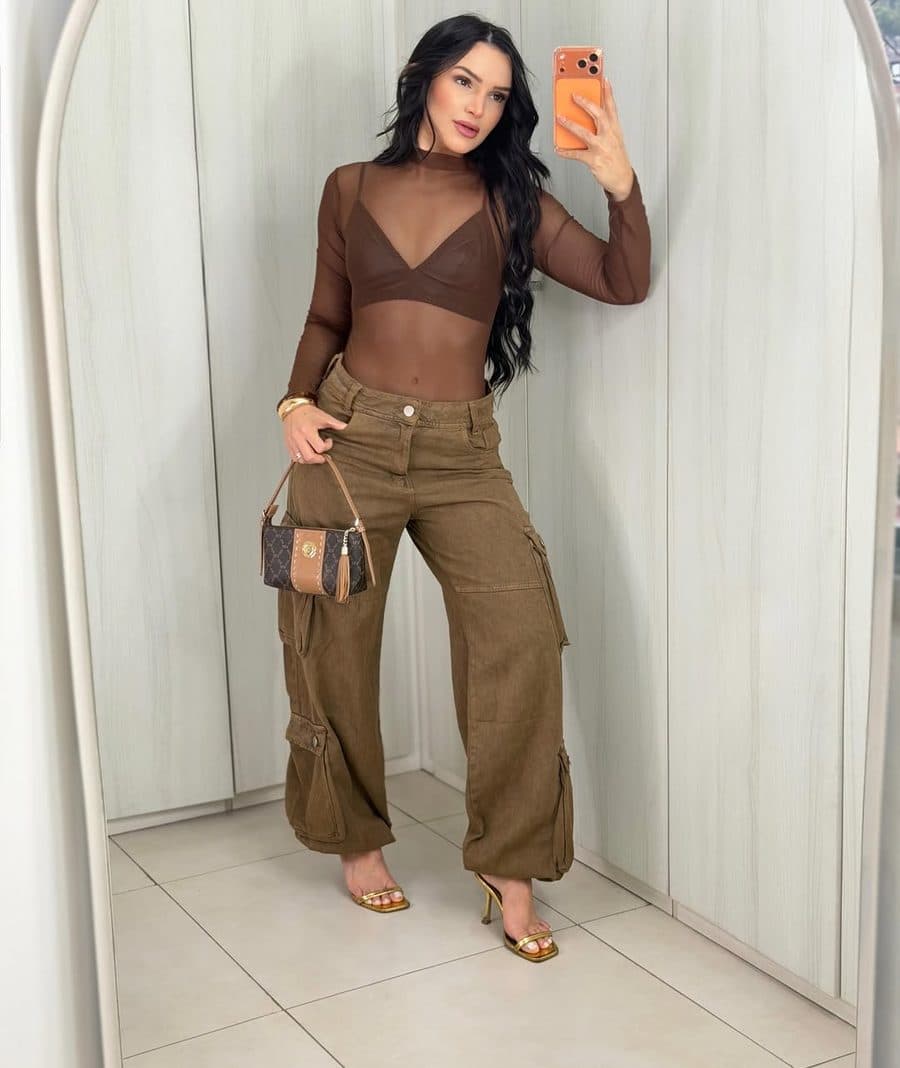 Calça Jeans Bootcut Sage