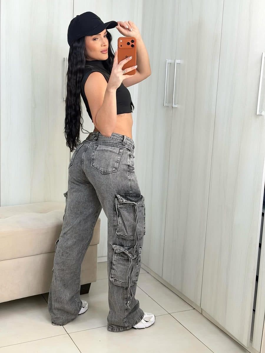 Calça Jeans Boyfriend Charm
