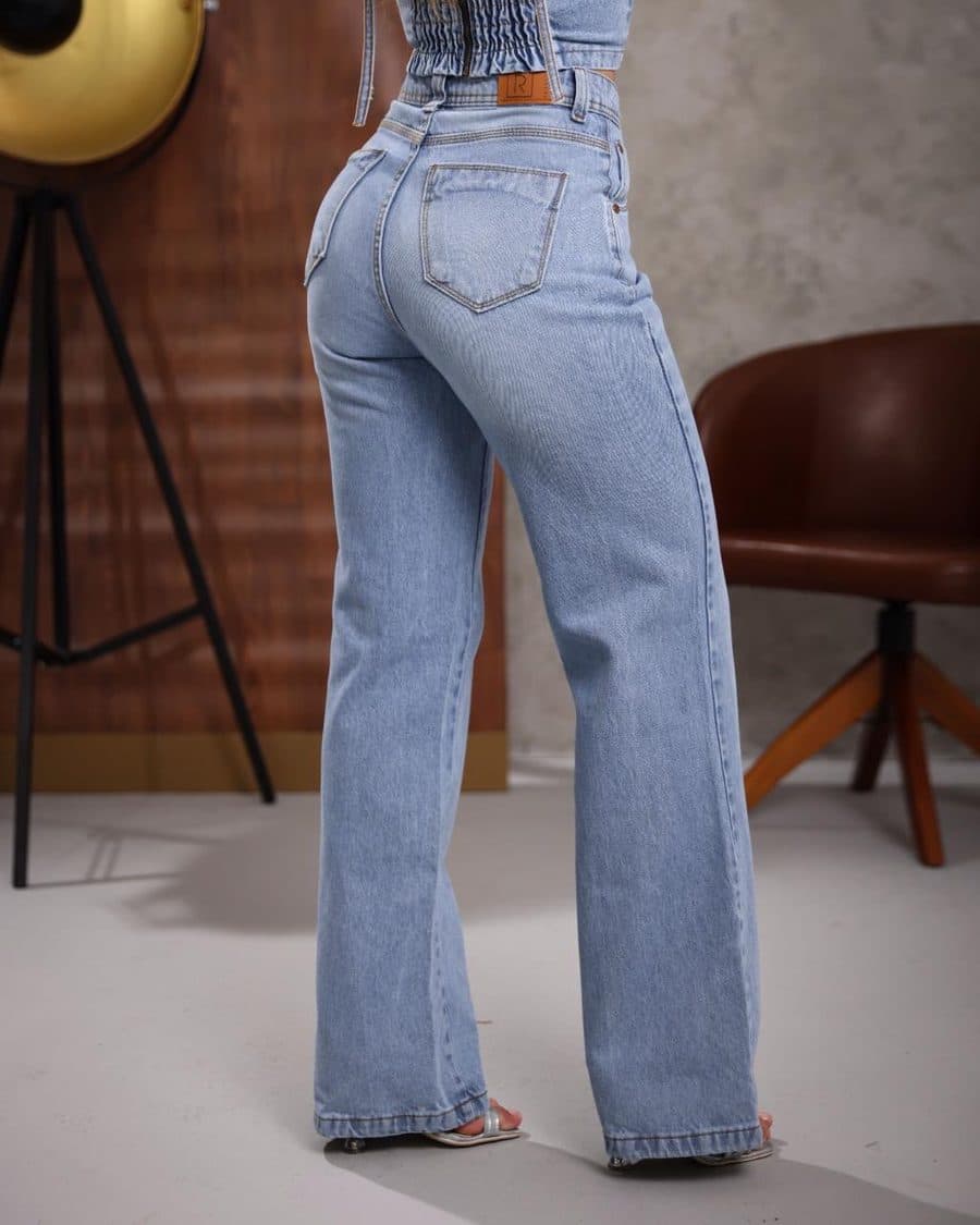 Calça Jeans Boyfriend Glow