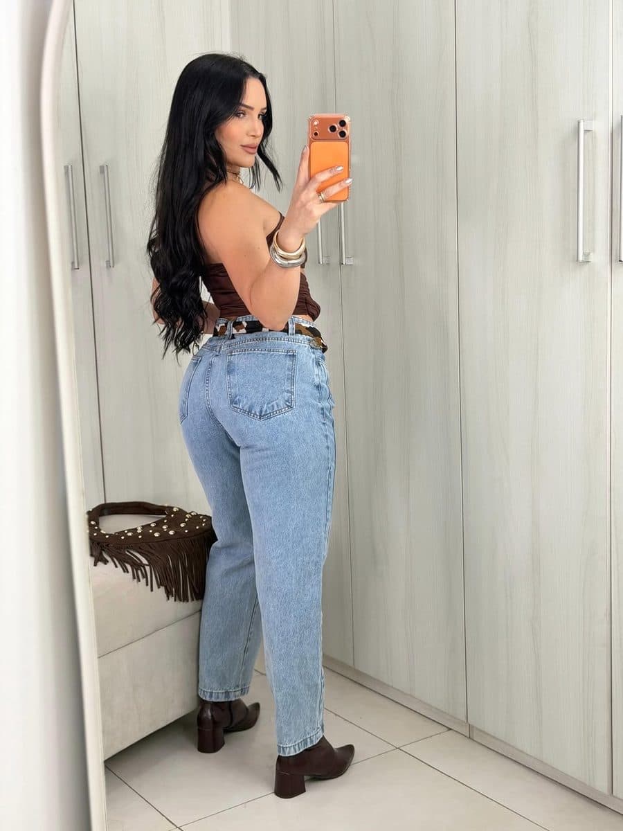 Calça Jeans Cargo Cherry 3