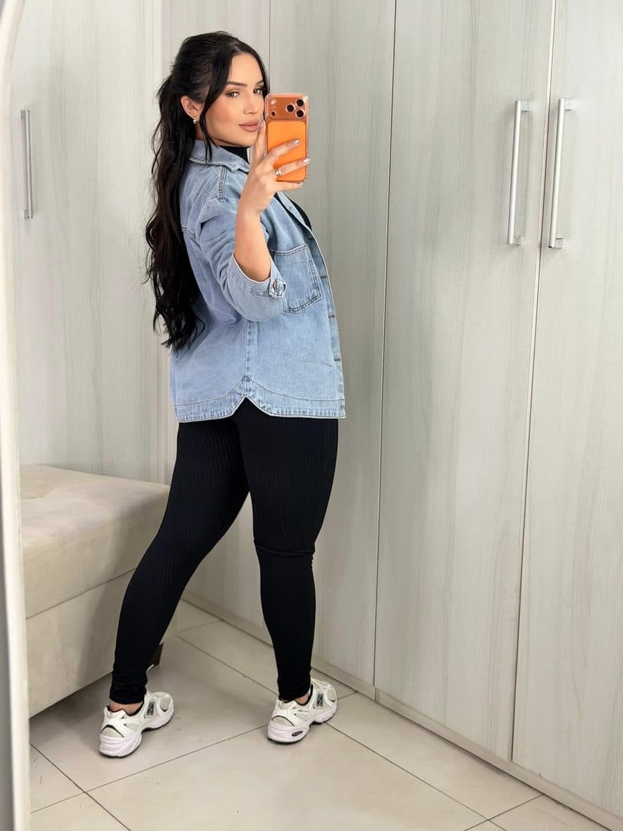 Calça Jeans Cargo Vibe