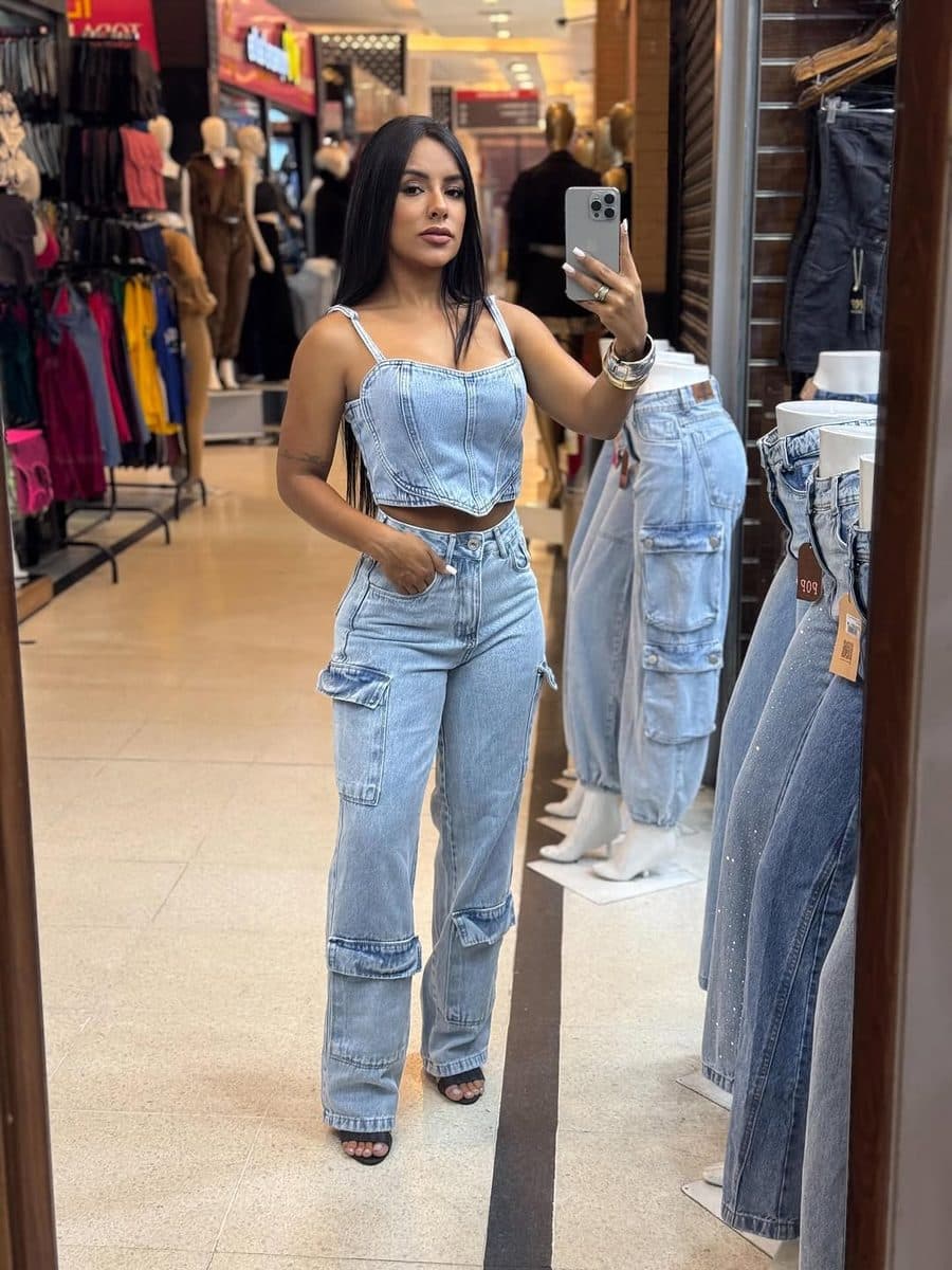 Calça Jeans Cigarrete Muse