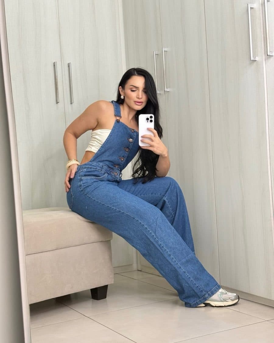 Calça Jeans Cigarrete Sage