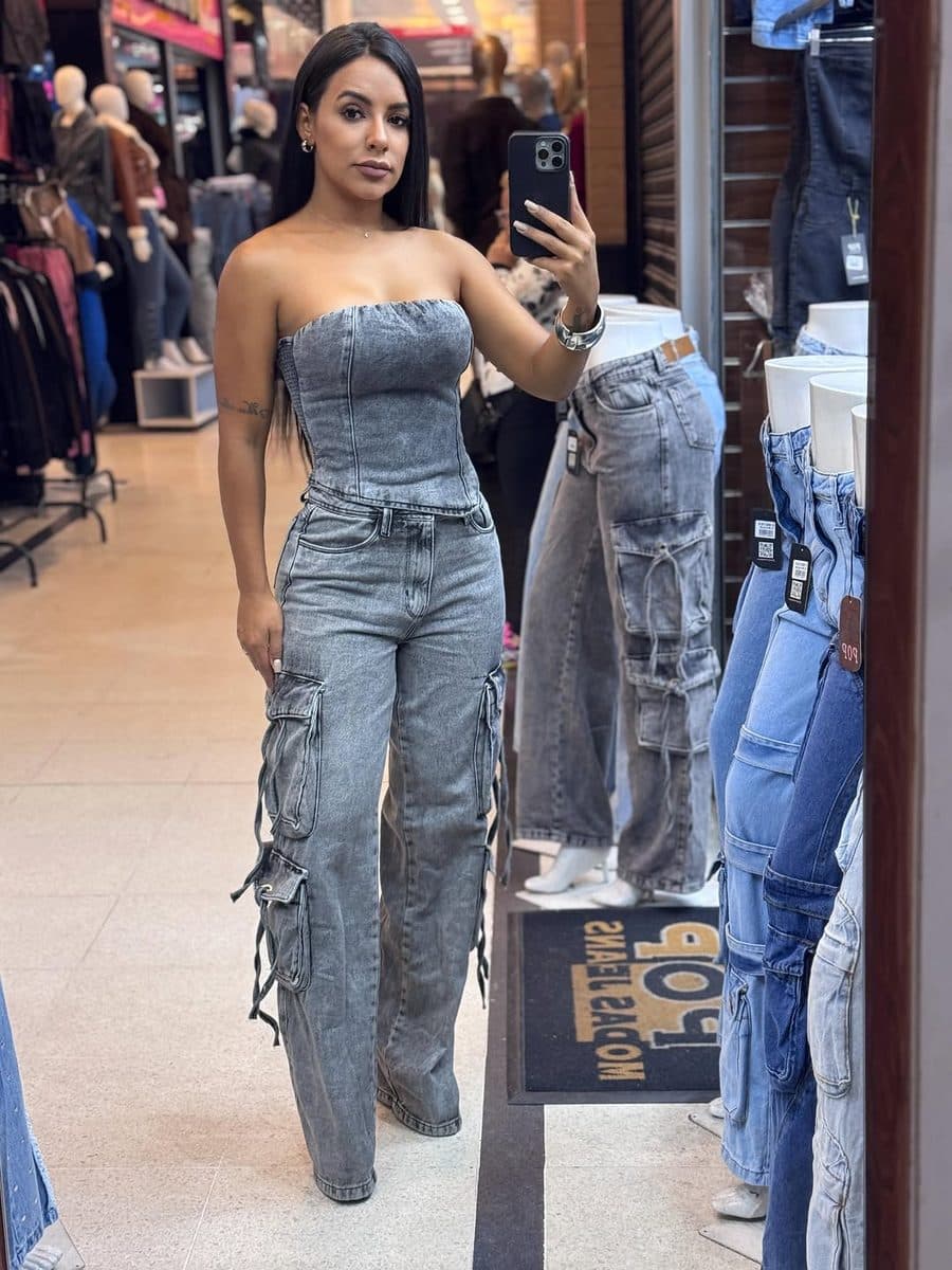 Calça Jeans Cigarrete Spice