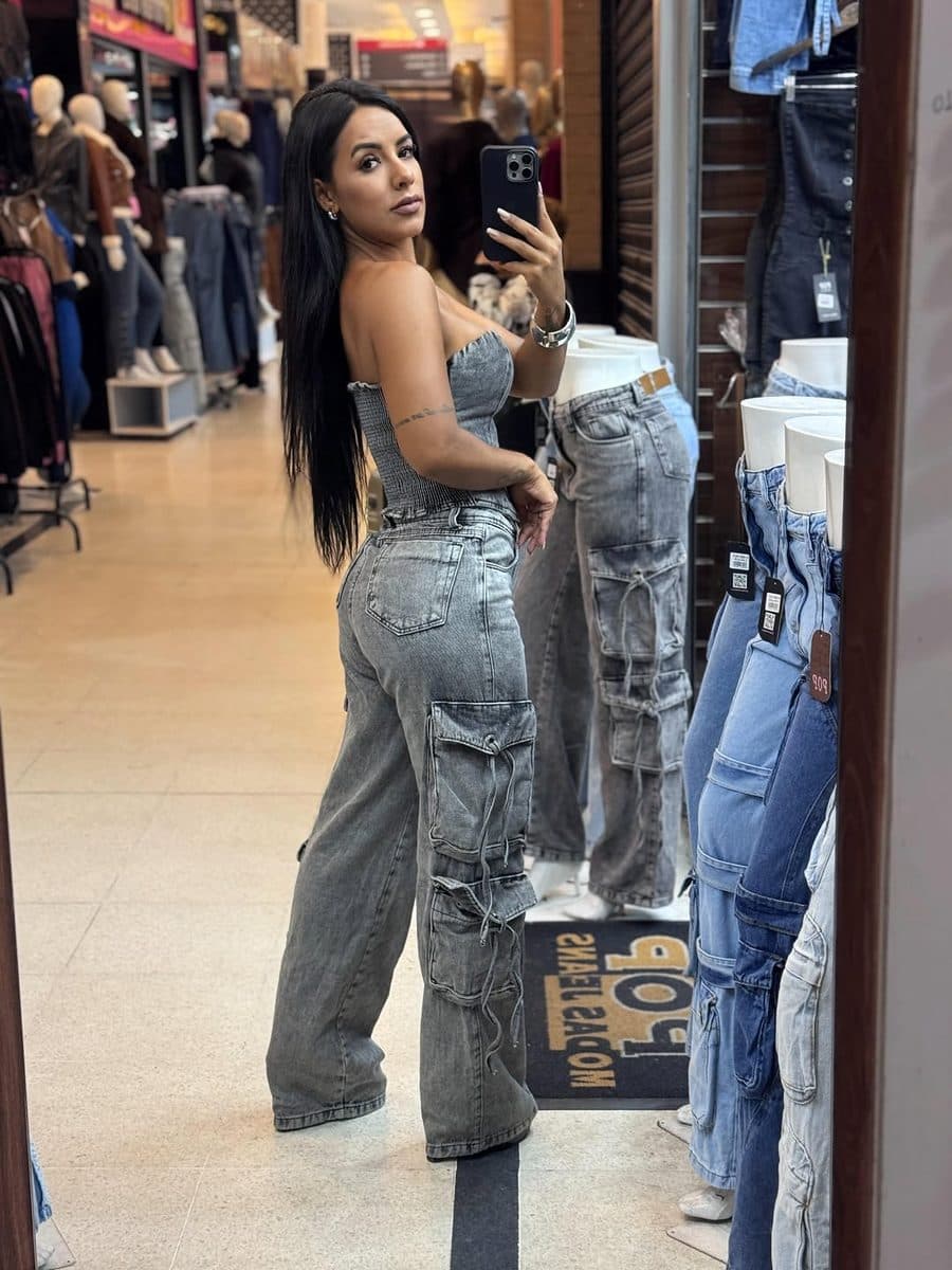 Calça Jeans Cigarrete Spice