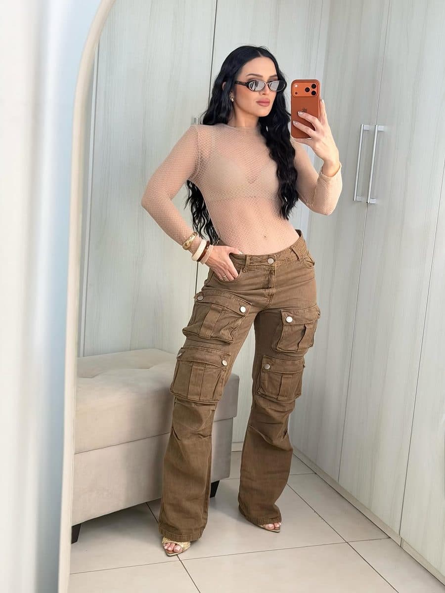 Calça Jeans Cigarrete Vogue 3