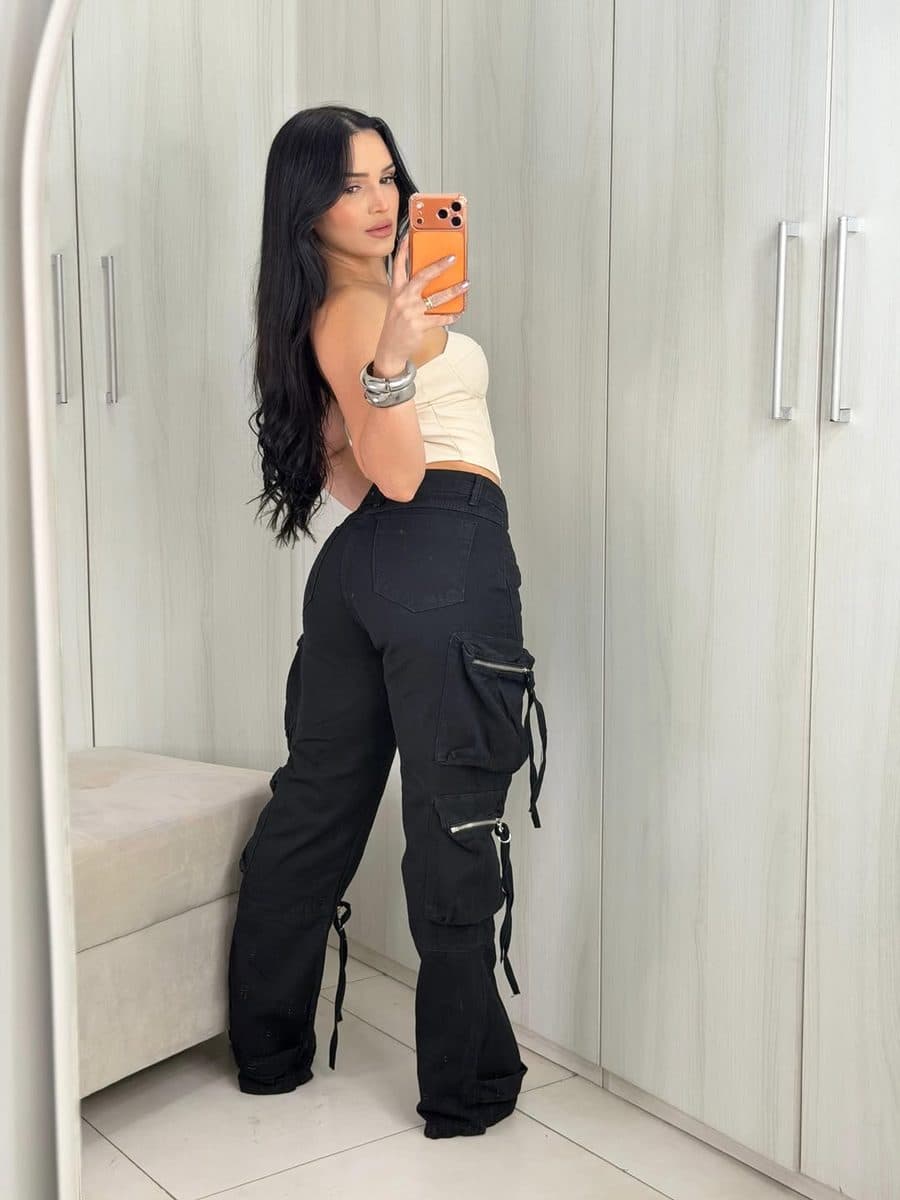 Calça Jeans Mom Belle
