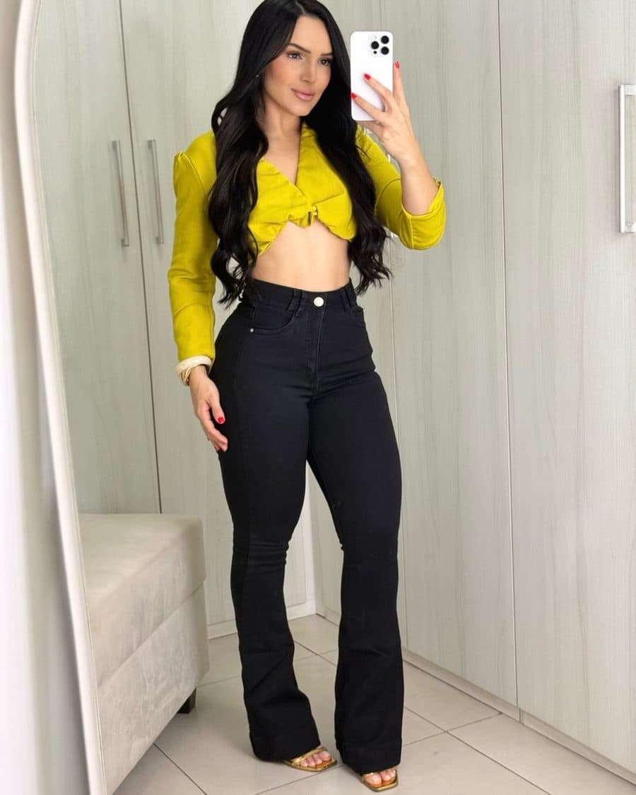 Calça Jeans Mom Coco