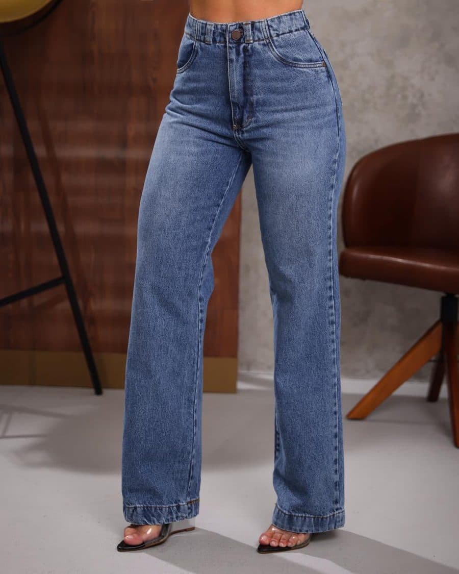 Calça Jeans Mom Royal