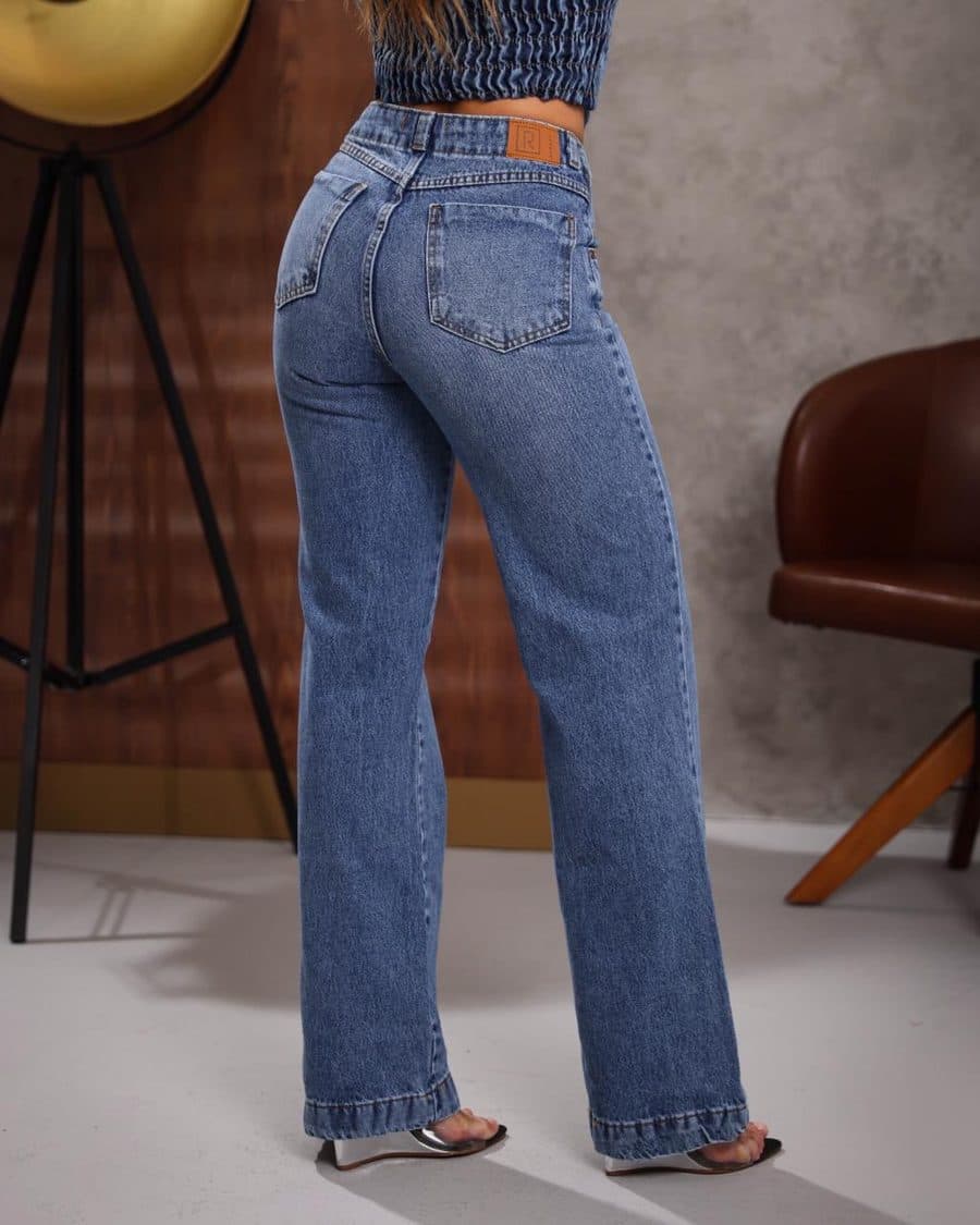 Calça Jeans Mom Royal