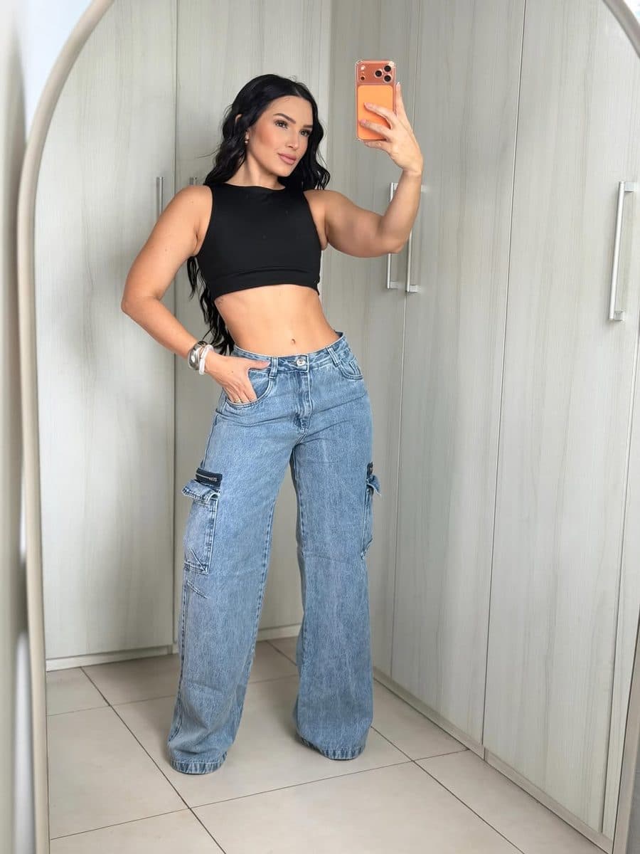 Calça Jeans Reta Power