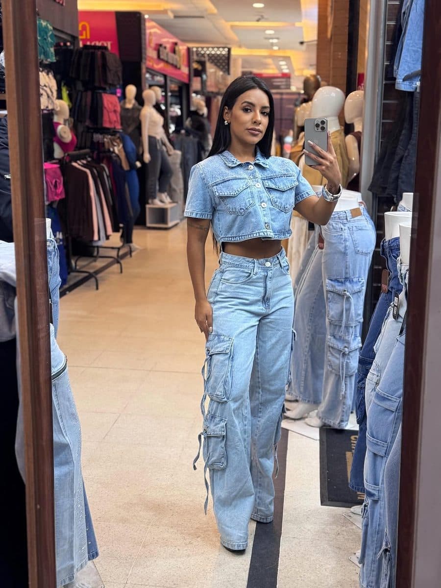 Calça Jeans Reta Velvet 3