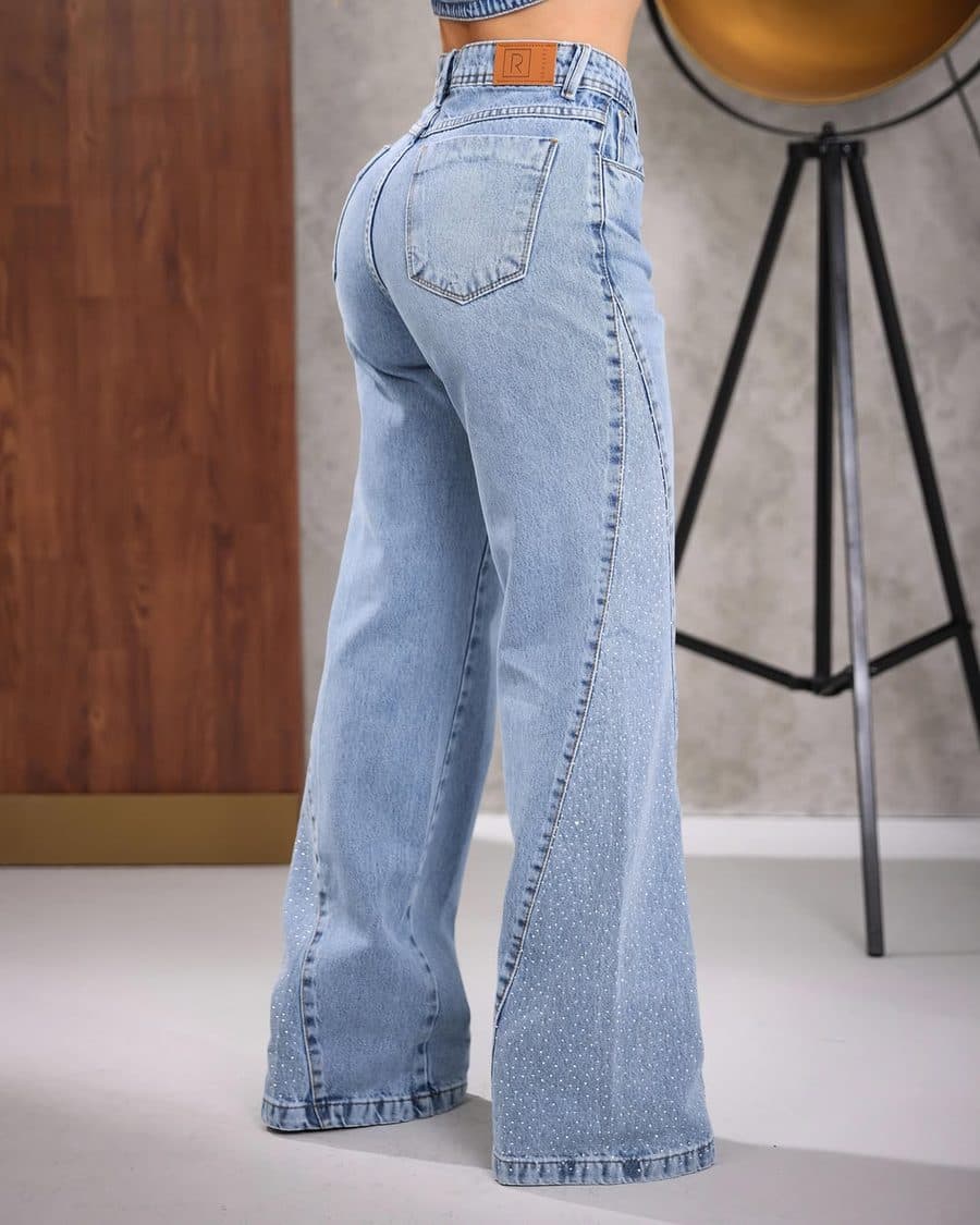 Calça Jeans Slim Rose 4