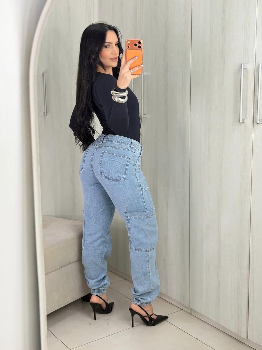 Calça Jeans Slim Royal